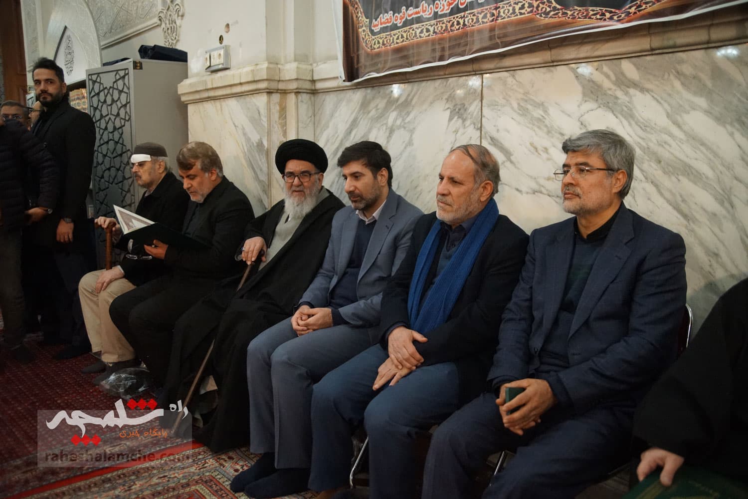 همه شخصیتهایی که در مراسم گرامیداشت شهدای عدالت حضور داشتند +تصاویر — تصویر 14
