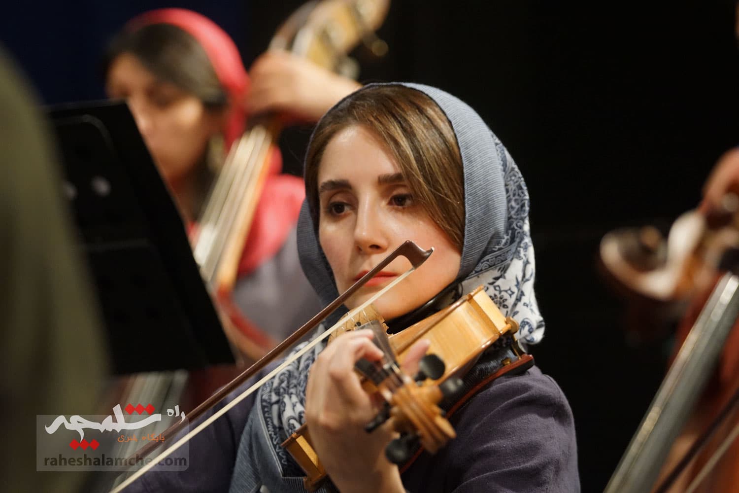 تمرین ارکستر سمفونیک در تالار وحدت تهران +تصاویر — تصویر 6