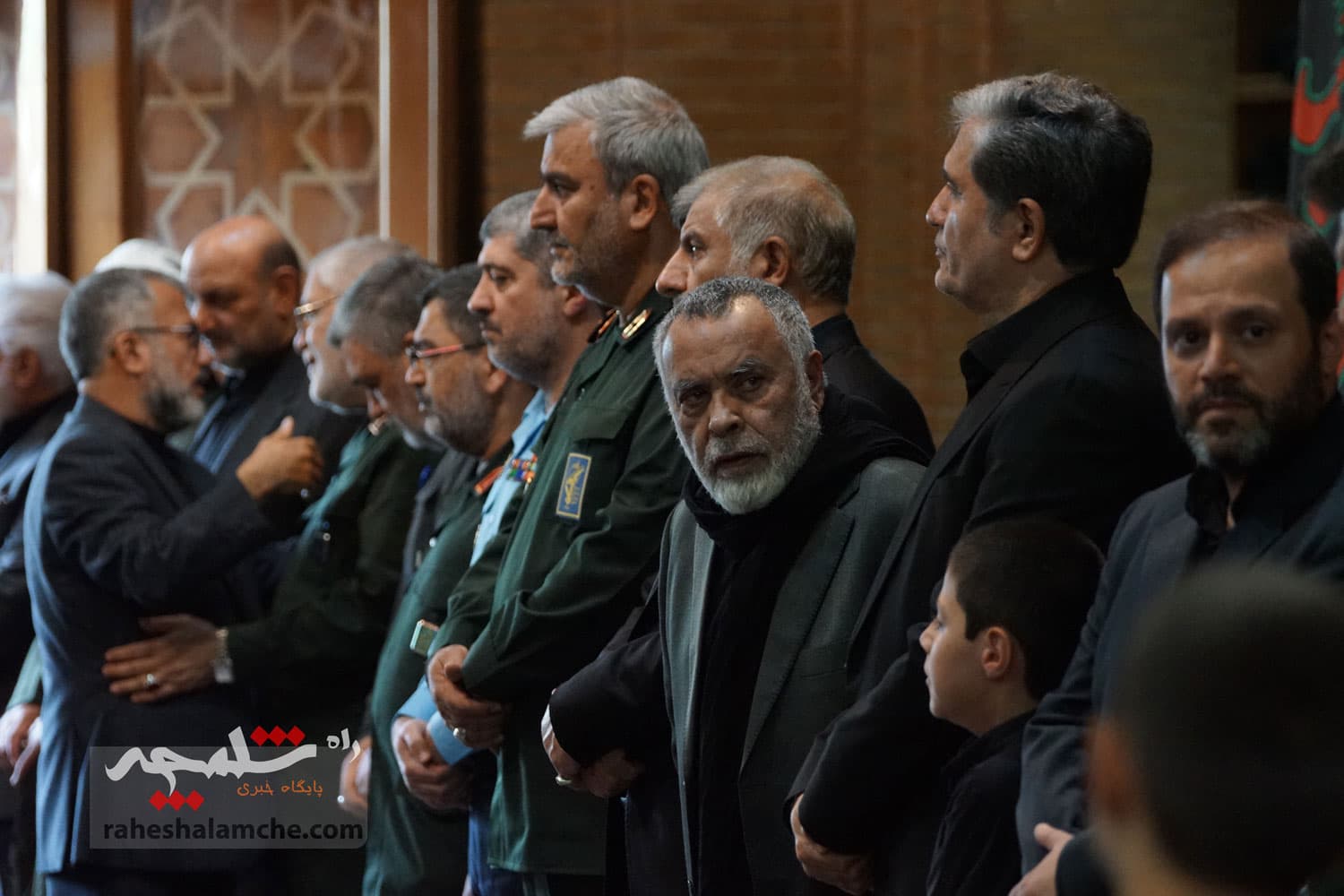 آئین گرامیداشت سرداران شهید محرابی و ربانی برگزار شد +تصاویر — تصویر 26