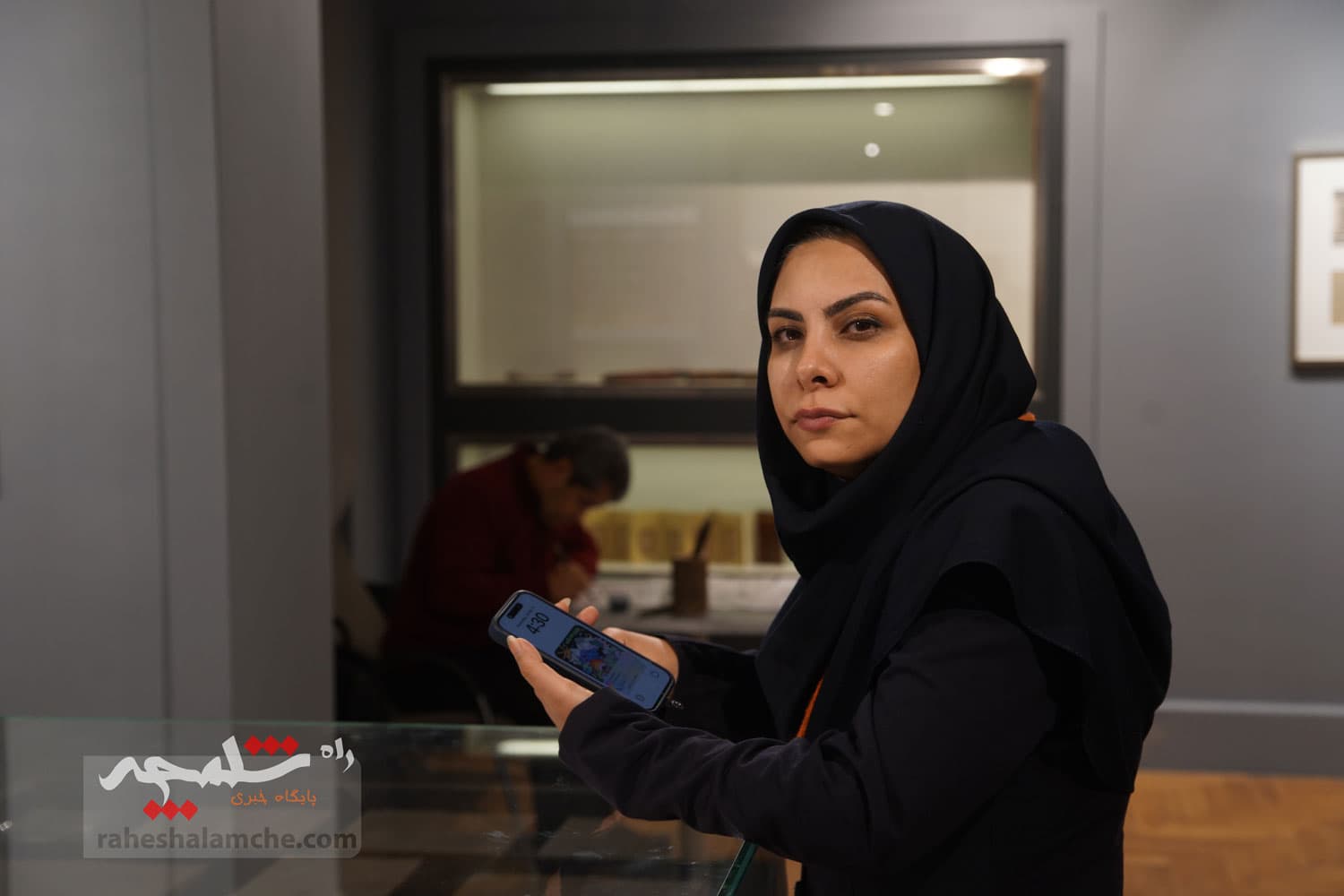 نمایشگاه آثار استاد «عمادالکتاب» افتتاح شد +تصاویر — تصویر 90