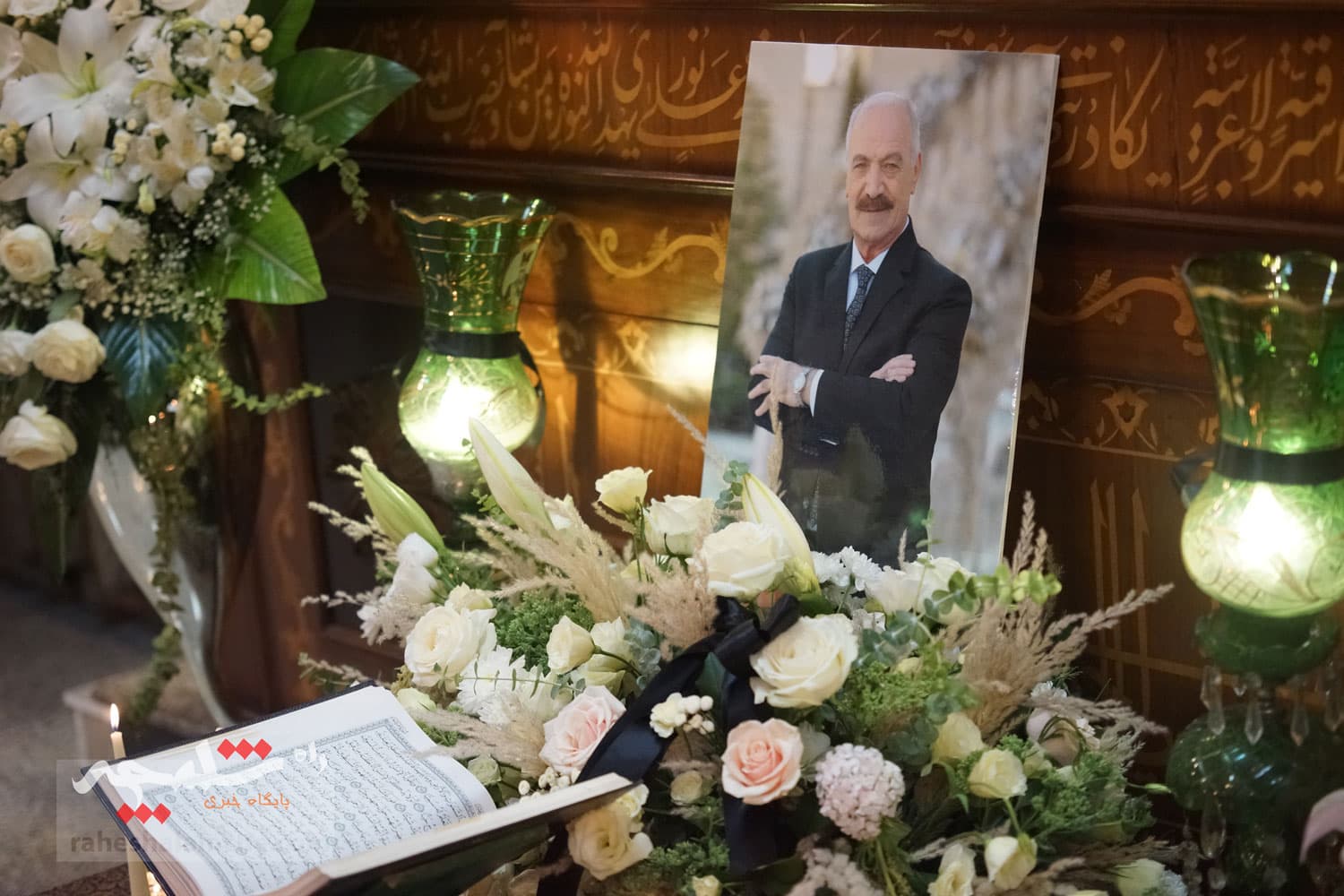 حاشیههایی تصویری اختصاصی راه شلمچه از مراسم ختم «سعید راد» — تصویر 39