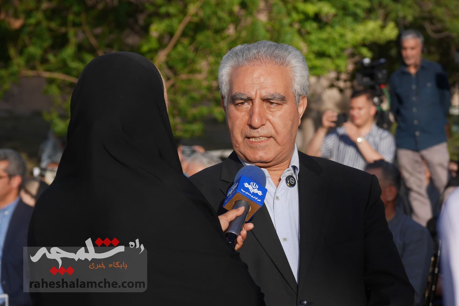 مراسم استقبال از کوهنوردان اورست در چشمهعلی شهر ری +تصاویر — تصویر 46