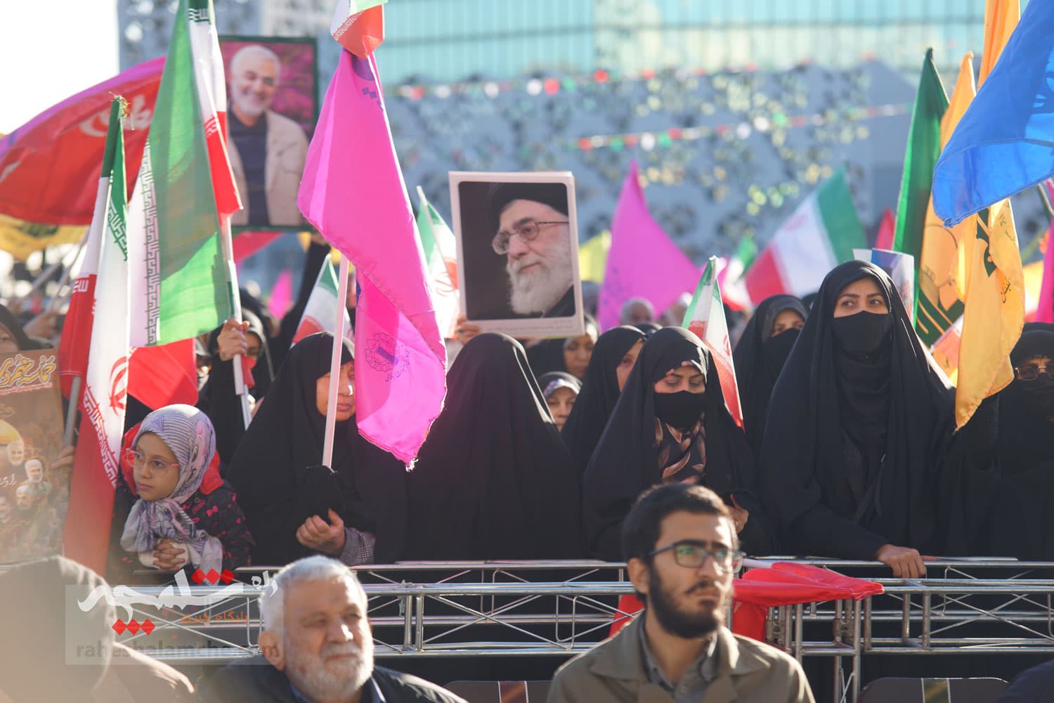 گزارش تصویری اختصاصی راه شلمچه از مراسم یومالله 9 دی در تهران — تصویر 10