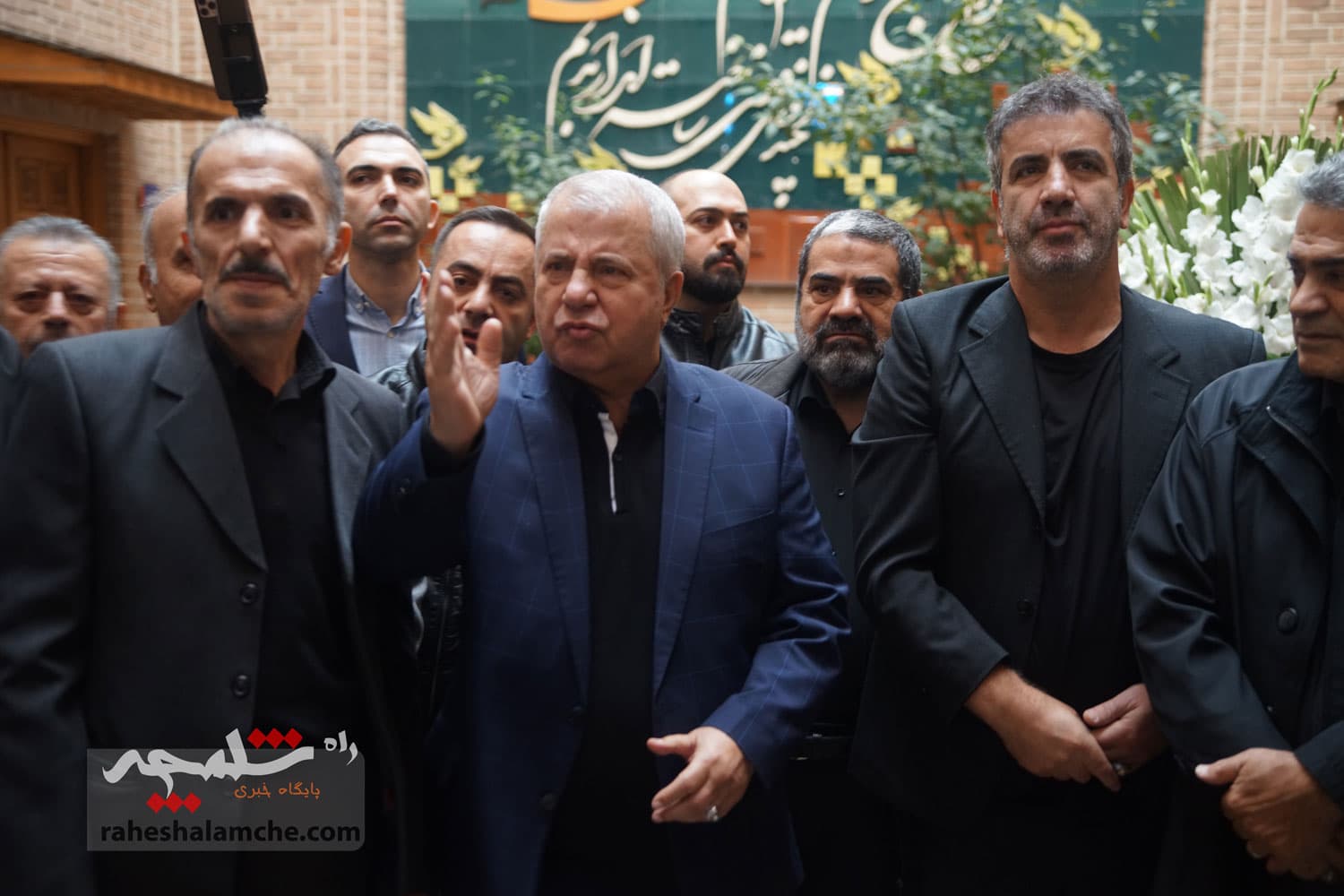 گزارش اختصاصی راه شلمچه از مراسم ختم پدر «بهروز رهبری فرد» +تصاویر — تصویر 118