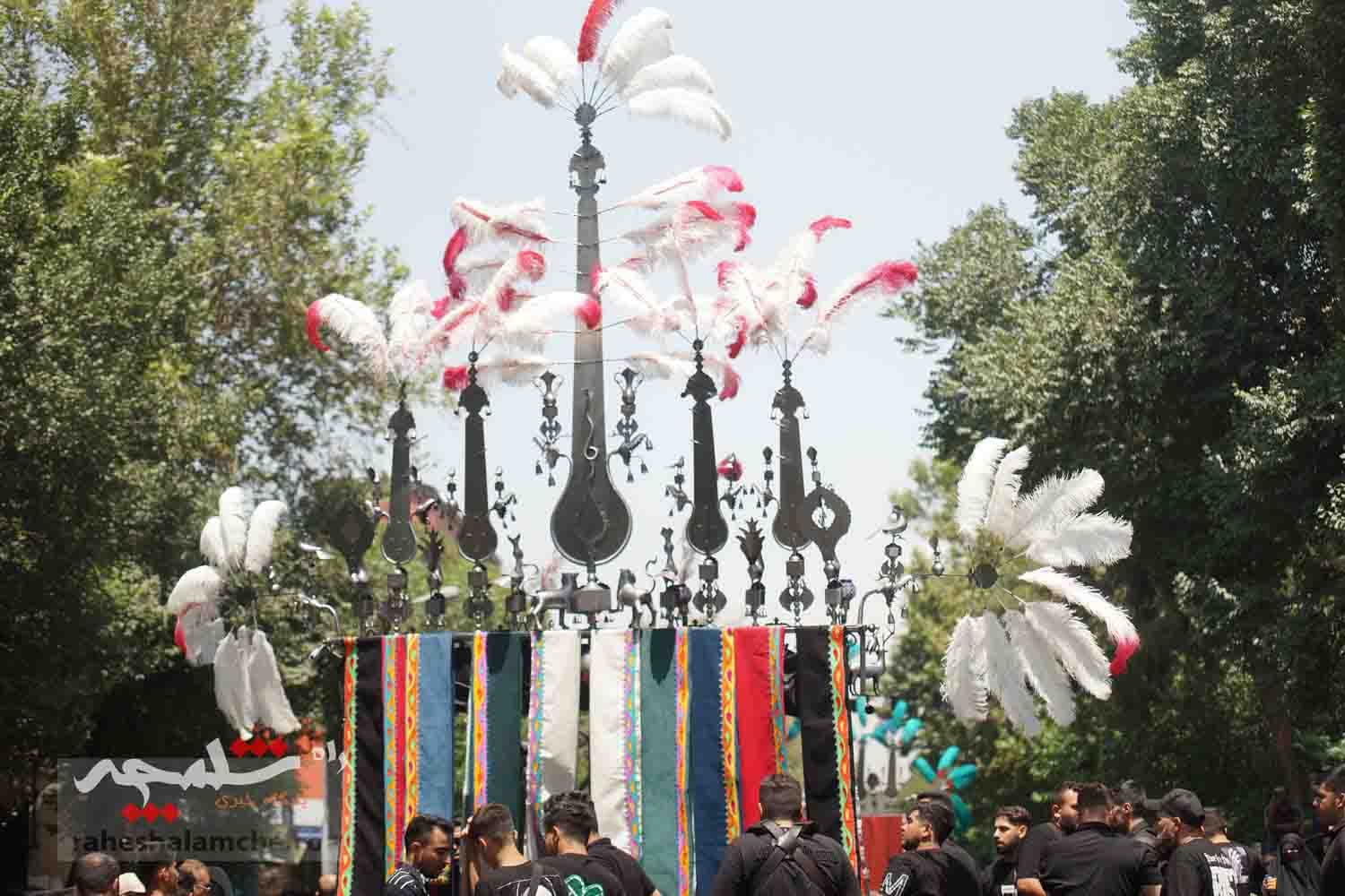 عزاداری خاص در تهران +تصاویر — تصویر 59